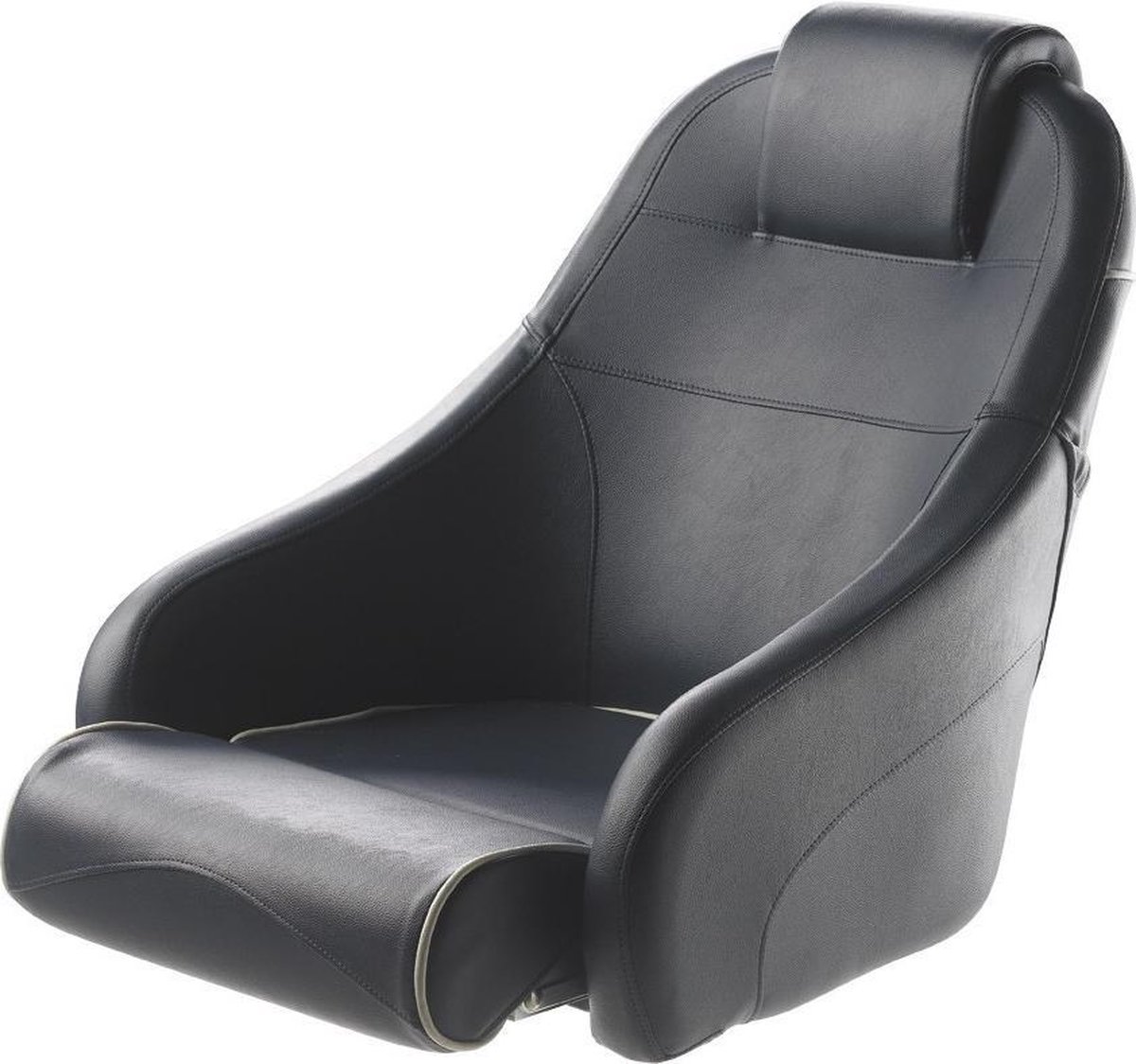 VETUS King donkerblauwe flip-up Bootstoel