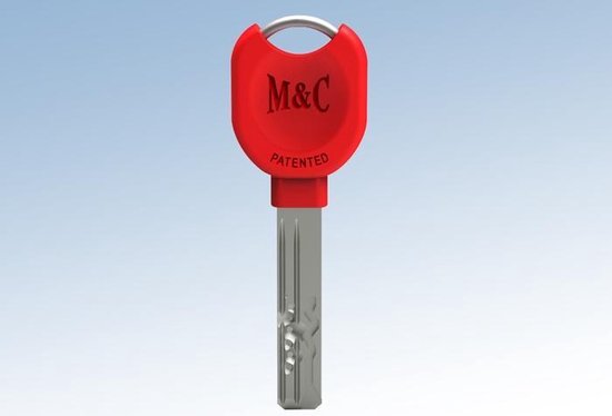 M & C  Extra  certificaat Pro sleutel rood