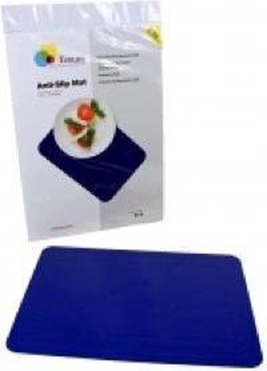 Foto: Anti slip mat rechthoek blauw m 1st 