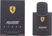 MULTI BUNDEL 2 stuks SCUDERIA FERRARI BLACK eau de toilette spray 75 ml