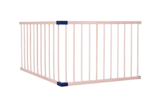 Baby Maxi XXL-Houten Playpen / Grondbox / Kinderbox Met Een Handig Kliksysteem Inklapbaar Diameter 225 Cm