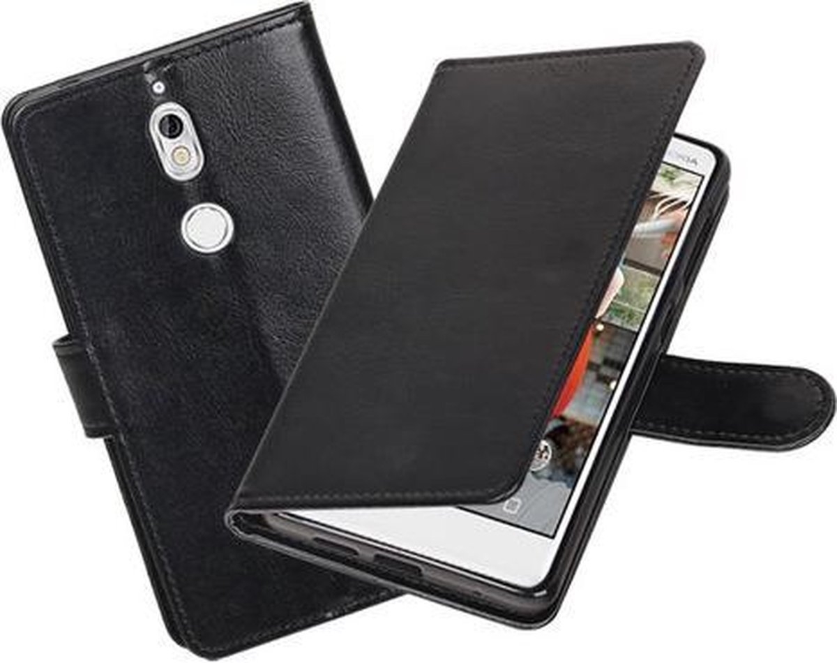 BestCases - Zwart Portemonnee booktype hoesje Nokia 7