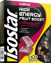Isostar Energy Fruit Boost Strawberry with Caffeine 10 x 10 g