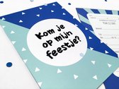 Uitnodigingen feestje - jongen - MamaKaart.nl