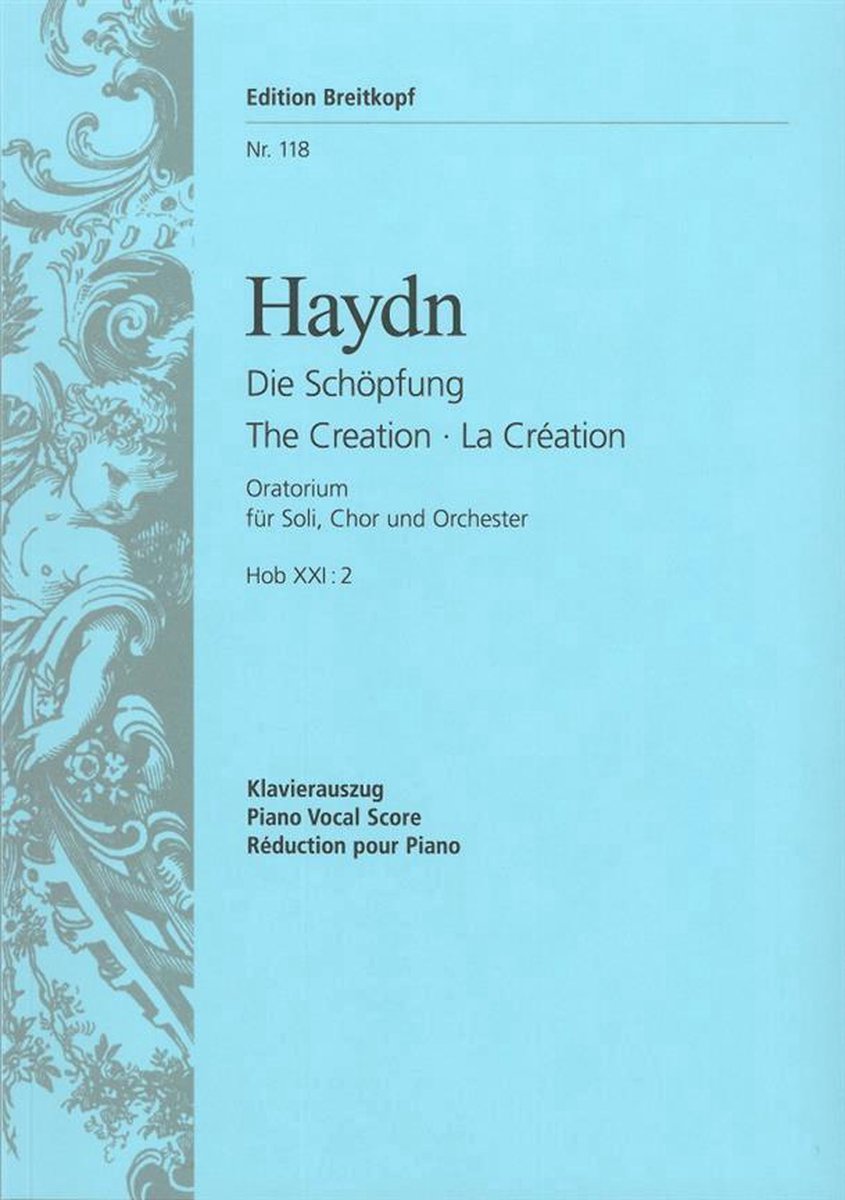 Creation Hob Xxi2 Oratorio Soprano Tenor - Joseph Haydn