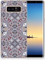 Samsung Galaxy Note 8 TPU Hoesje Design Flower Tiles