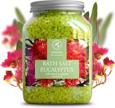 Badzout Eukalyptus 1.3kg, tegen Acne / Droge huid / Spierpijn / vermoeidheid / goed voor Persoonlijke verzorging / Huidverzorging / Aromatherapie / Anti - stress /  bubbelbad / bad / Jacuzzi 