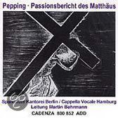 Pepping: Passionsbericht des Matthäus