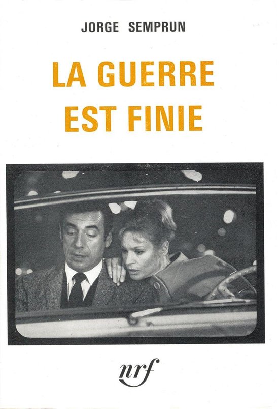 La Guerre est finie - cover
