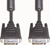 e+p DVI 2/10 DVI kabel 10 m DVI-D Zwart