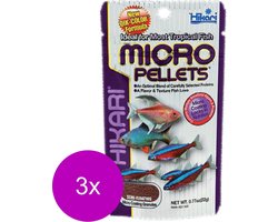 Hikari Micro Pellets - Vissenvoer - 3 x 80 g