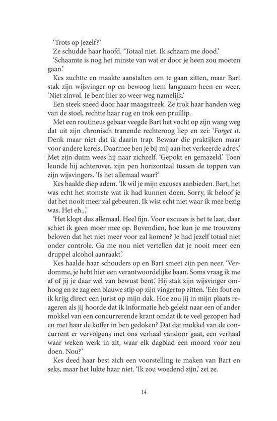 Dit is een document met tekst in het Nederlands. De tekst is opgedeeld in meerdere alinea's en bevat ook een paginanummer onderaan.