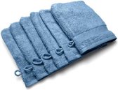 Casilin Washcloth Royal Touch Set de 6 Jeans