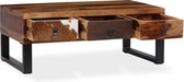 Salontafel 90x50x35 cm massief sheesham hout
