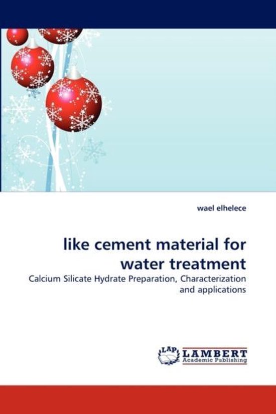 like cement material for water treatment - cover