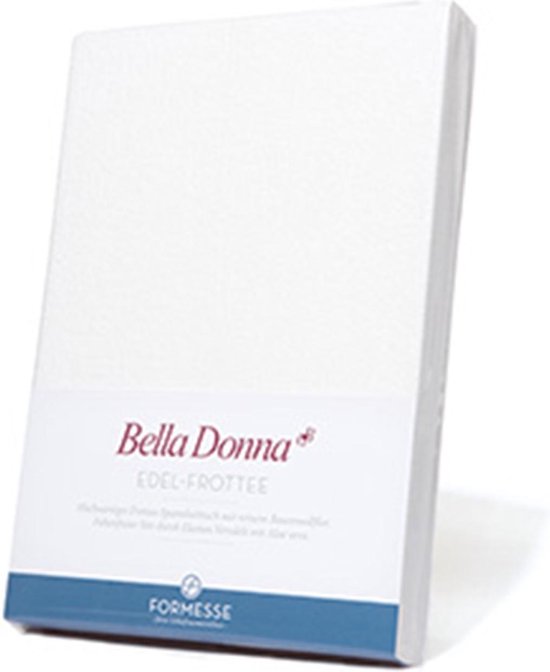 Bella Donna Hoeslaken Edel-Frottee - Wit 180/200-200/220
