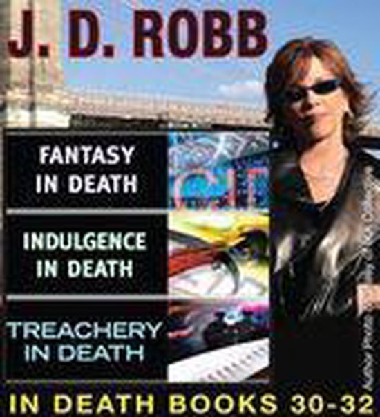 J.D Robb in Death Collection Books 30-32 - cover