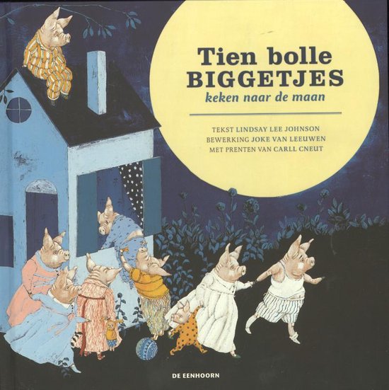 Cover van het boek 'Tien bolle biggetjes'