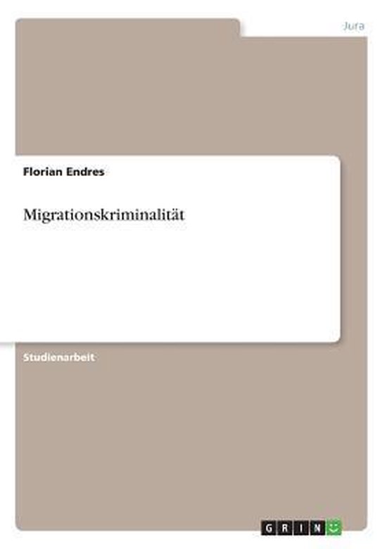 Migrationskriminalität - cover
