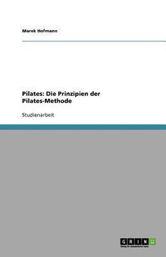 Pilates: Die Prinzipien der Pilates-Methode - cover