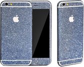 iPhone 6 / 6S 4,7 Diamond Sparkling Full Body Bling Glitter Insulation Sticker Skin Film Case hoesje Blauw