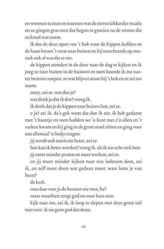 Een tekstpagina met Nederlandse tekst.