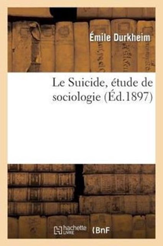 Sciences Sociales- Le Suicide, Étude de Sociologie