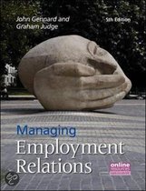 Managing Employment Relations