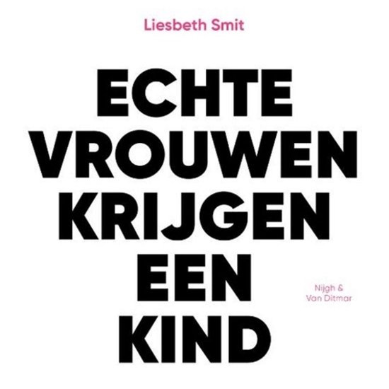 Echte vrouwen krijgen een kind - cover