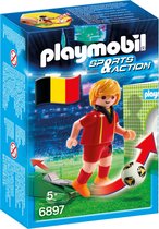 Playmobil Joueur de football Belgique - 6897