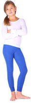 Thermo4sports - thermokleding - thermoset wit - koningsblauw maat 128