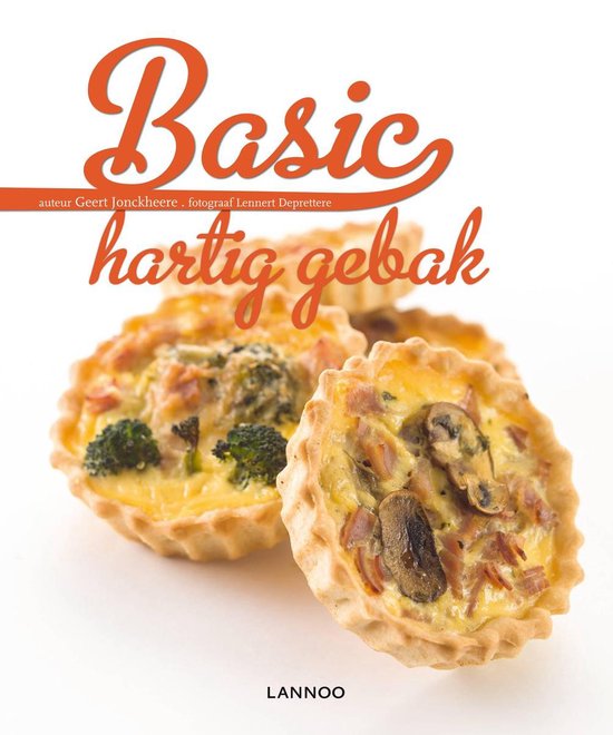 Cover van het boek 'Basic hartig gebak'