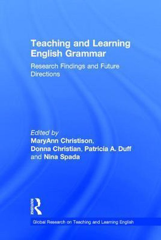 Teaching and Learning English Grammar - cover