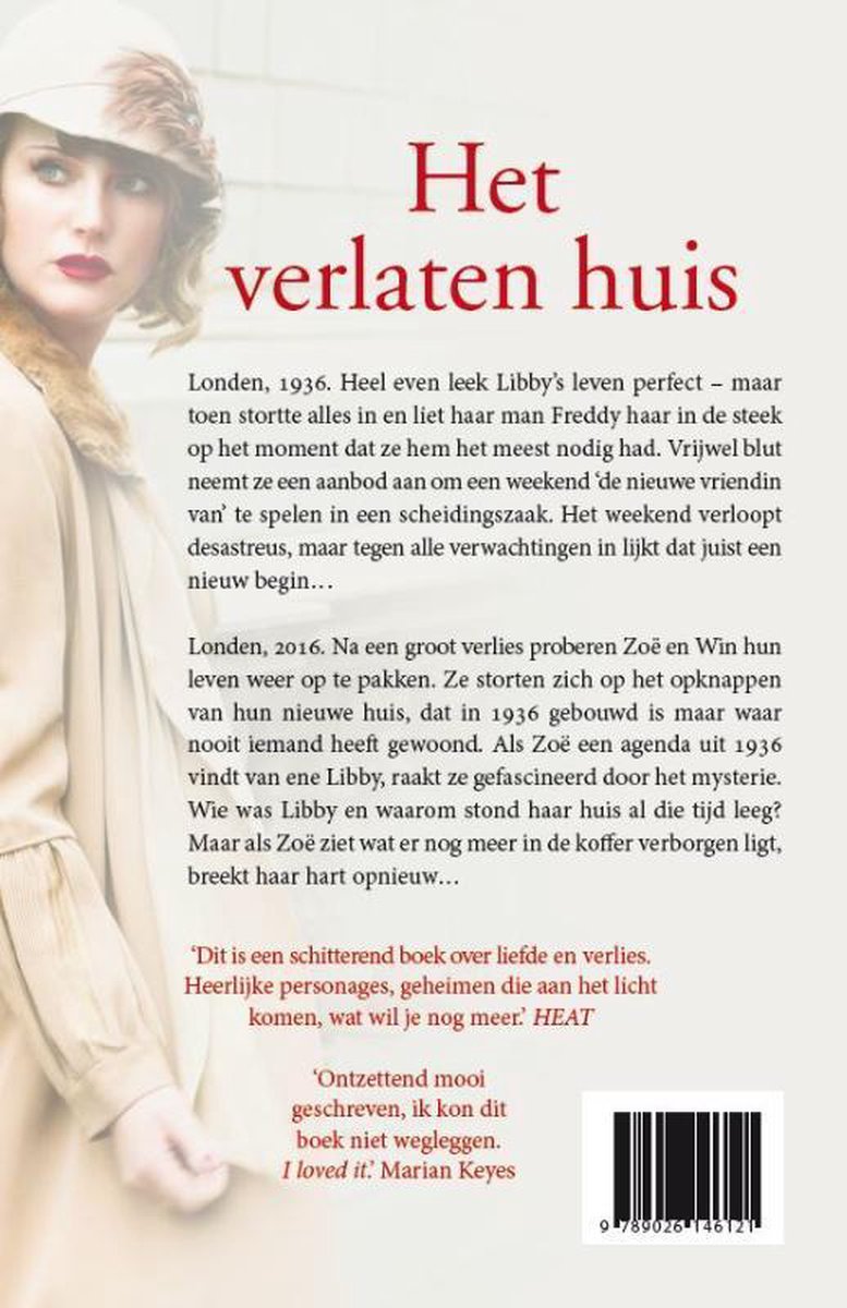 Het verlaten huis - back cover