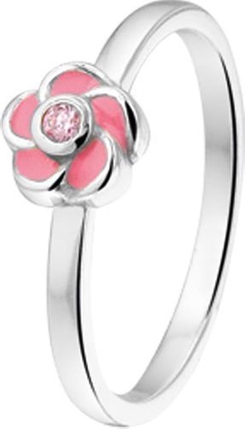 The Jewelry Collection Bague Fleur - Argent