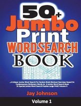 50+ Jumbo Print Word Search Book