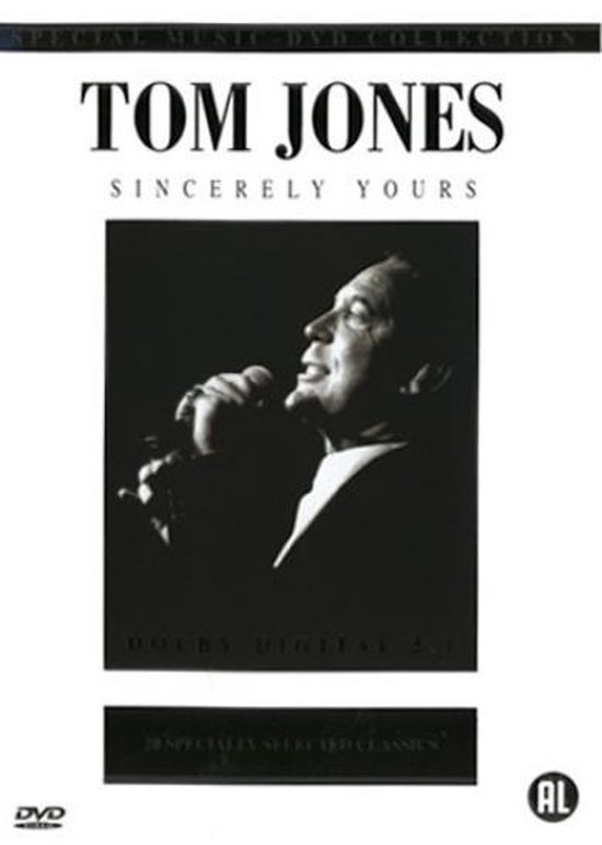 Tom Jones Sincerely Yours (Dvd), Tom Jones Dvd's bol