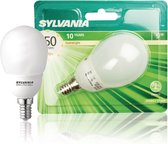 Sylvania E14 9 Watt MINI-LYNX Ball Spaarlamp 9W, E14, 450 lumen, 220-240V