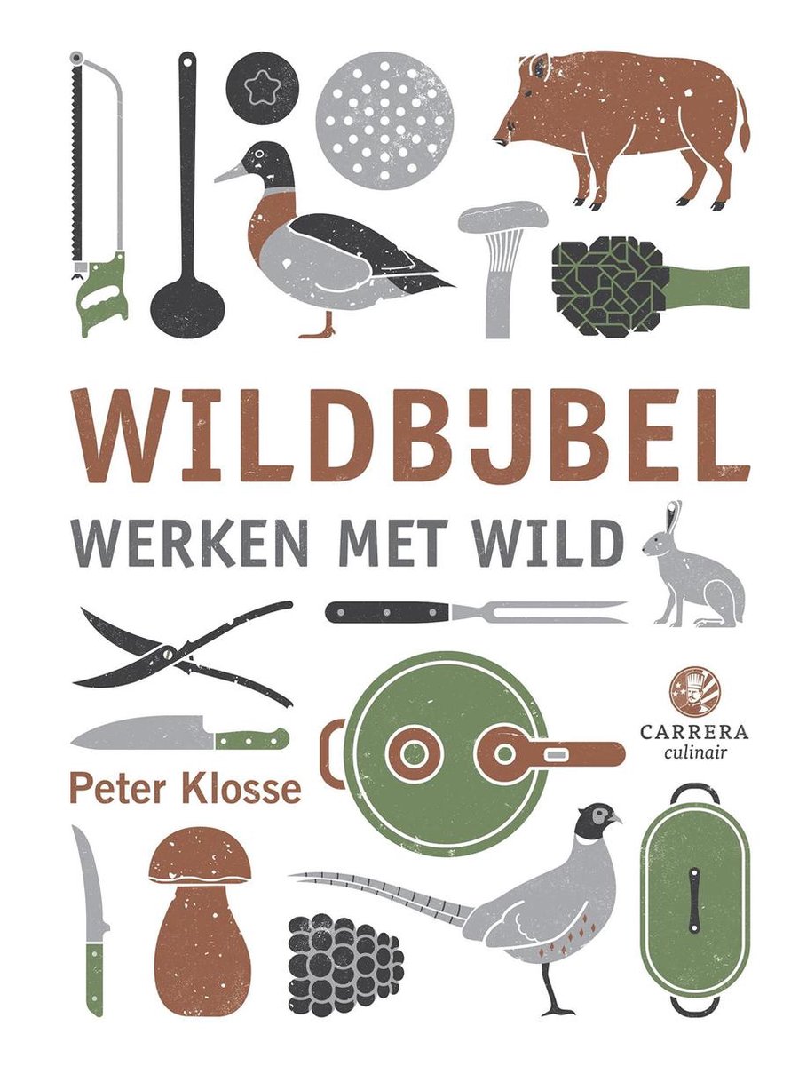 Omslag van Kookbijbels 17 - Wildbijbel