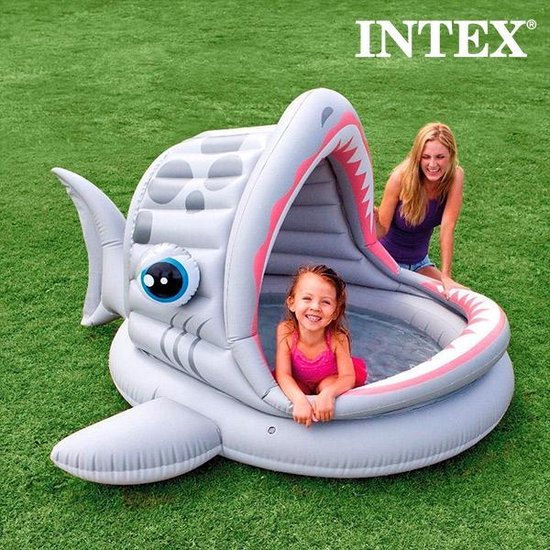 Opblaasbaar Babyzwembad Roarin' Shark (Intex)Intex |
