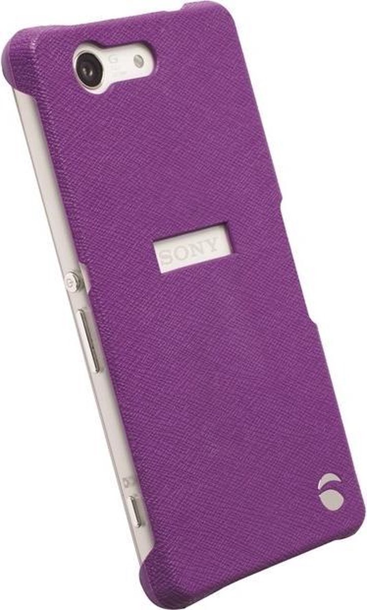 Krusell Malmö backcover voor je Xperia Z3 Compact - Paars