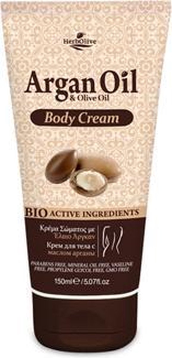 Goedkoopste HerbOlive Body Crème Arganolie & Olijfolie 150ml
