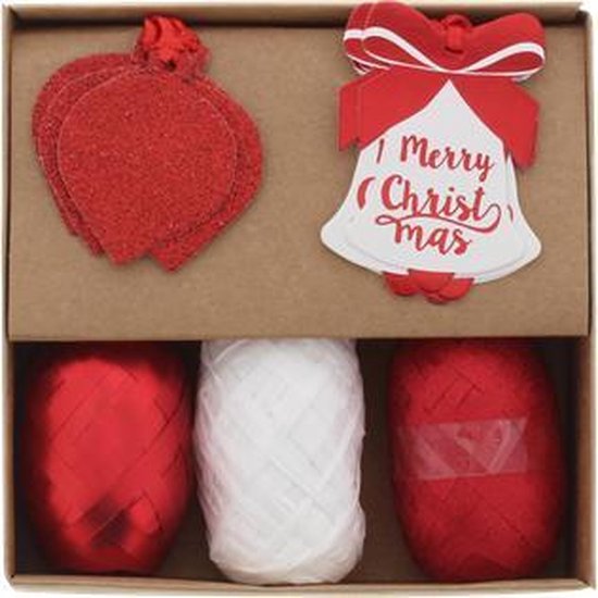 Kerst Cadeau Decoratie Set |Kerst Cadeauversiering| Versiering | Cadeau | bol.com