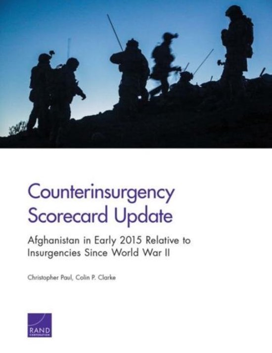 Counterinsurgency Scorecard Update 9780833092625 Christopher Paul