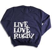 LiveLoveRugby, Rugby sweater kids oranje mt 5-6 jr, 110-116