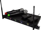 Hill audio - Microfoon + Ontvanger WMU401H0B4 4-Link 1CH UHF - (Set RX+4xTB) AVLStore B.V.