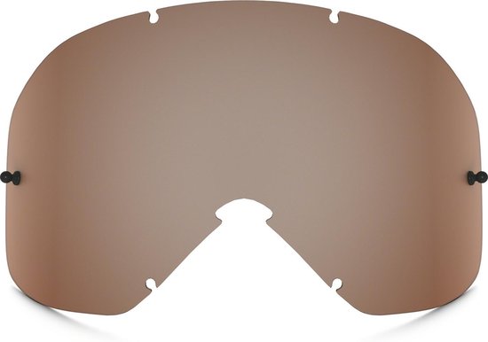 Oakley Lens Voor Oakley O2 MX Crossbrillen  -Black Iridium