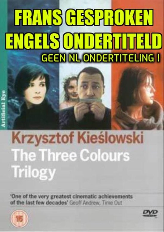Cover van de film 'Three Colours Trilogy'