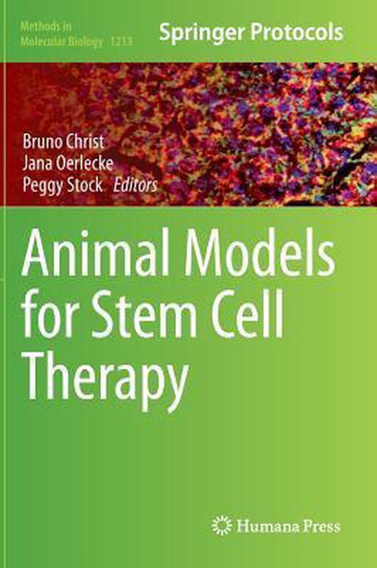 Animal Models for Stem Cell Therapy 9781493914524 Boeken