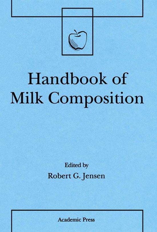 Handbook of Milk Composition - cover